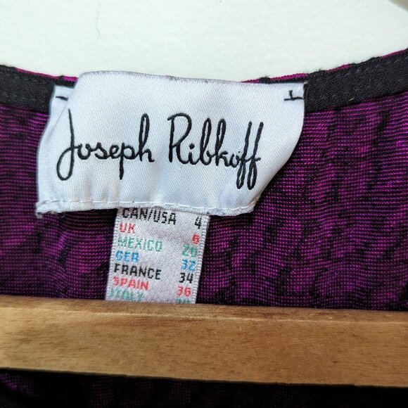 Joseph Ribkoff - Bodycon sleeveless midi dress sz 4 - Picture 6 of 7